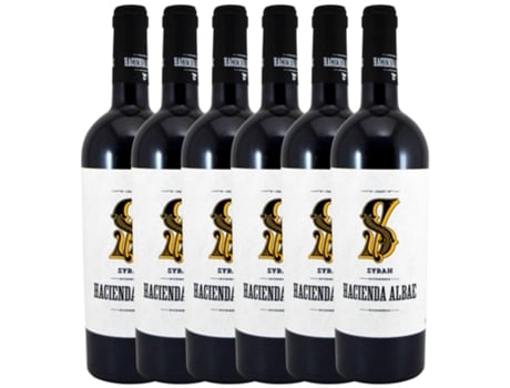 Hacienda Albae Syrah Vinho de la Tierra de Castilla 75 cl (Caixa de 6 unidades)