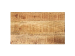 Vidaxl Tampo De Mesa Retangular 50x30x2,5 Cm Mangueira Áspera Maciça