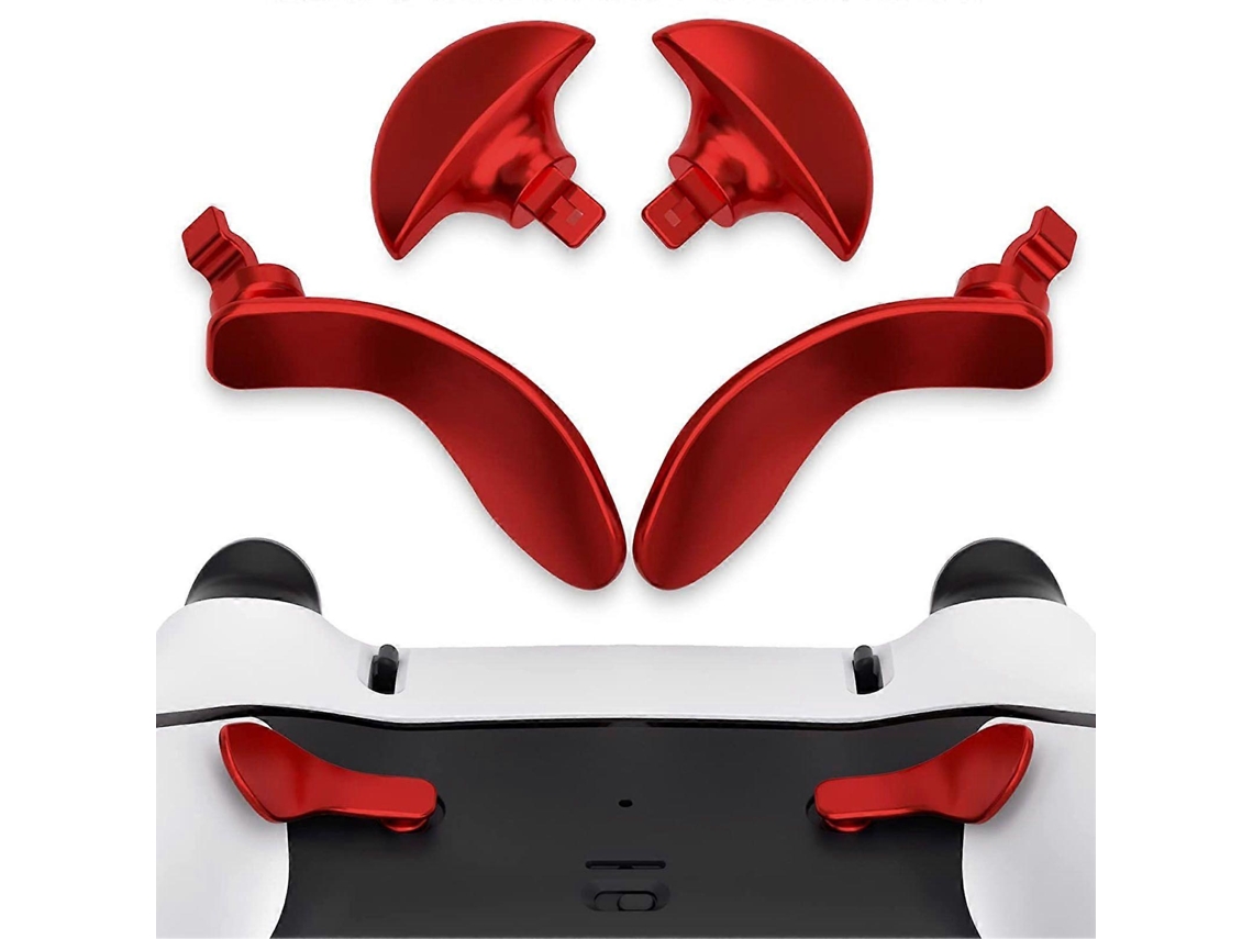 Conjunto De 4 Botões Traseiros De Metal Profissionais Para Controle De Ps5 Edge. Hengjian
