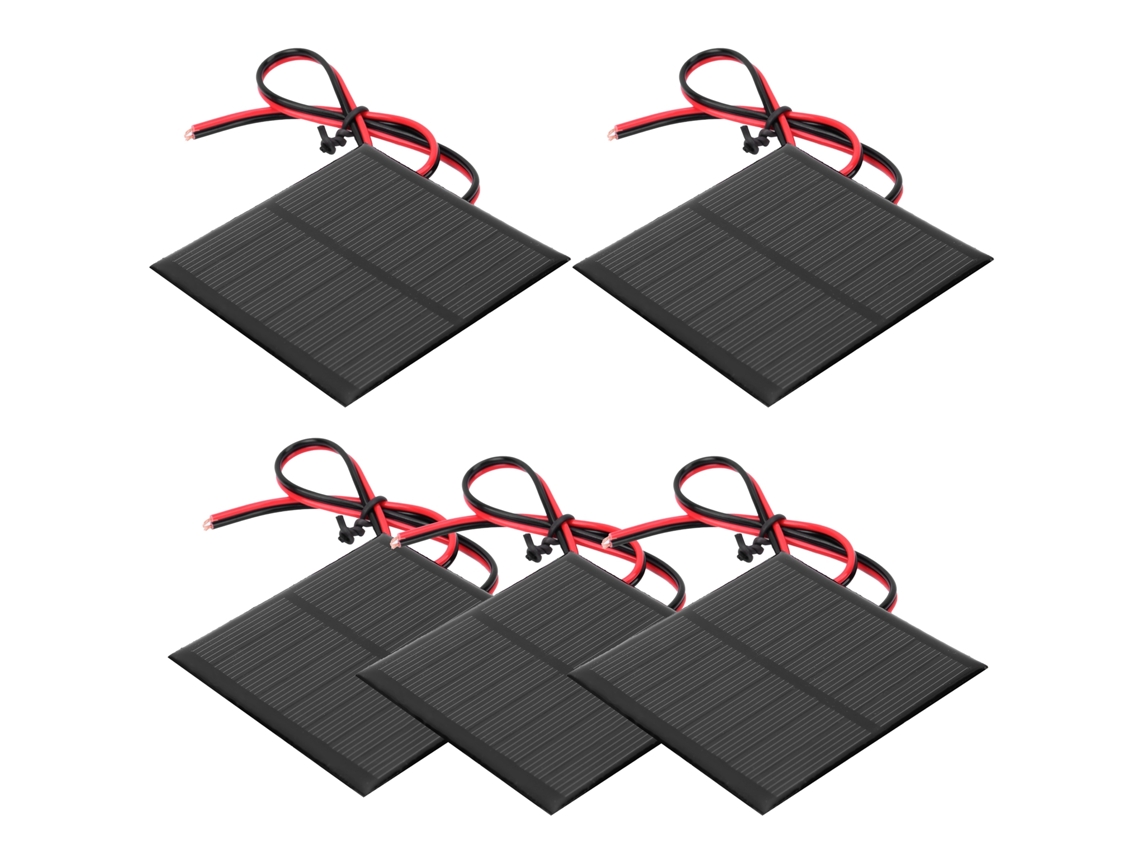 Módulo Solar Pequeno 4v 160ma Com 5 Unidades