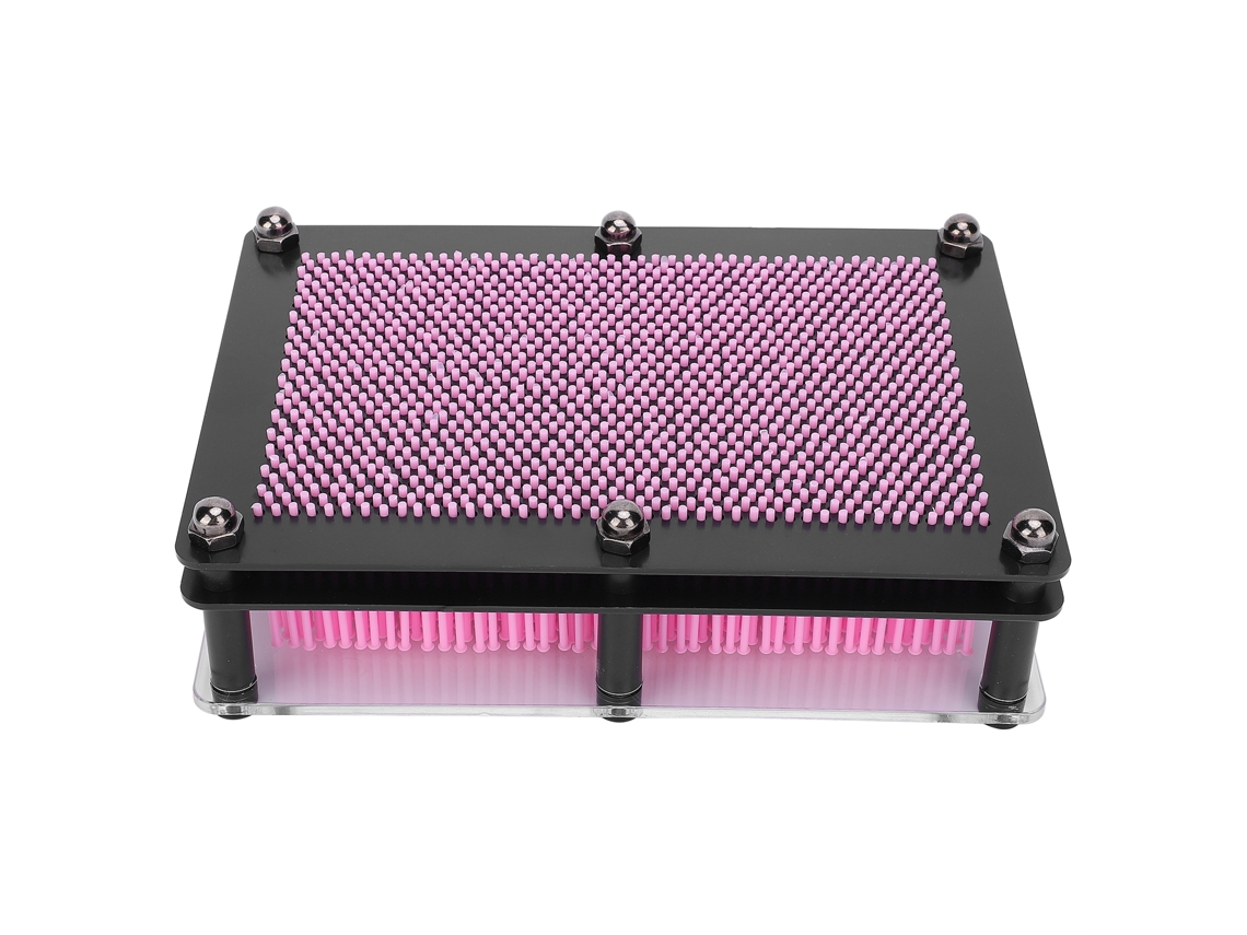 Brinquedo Pinart 3d para Crianças Jogo Educativo Modelo Decoração de Escritório Rosa M