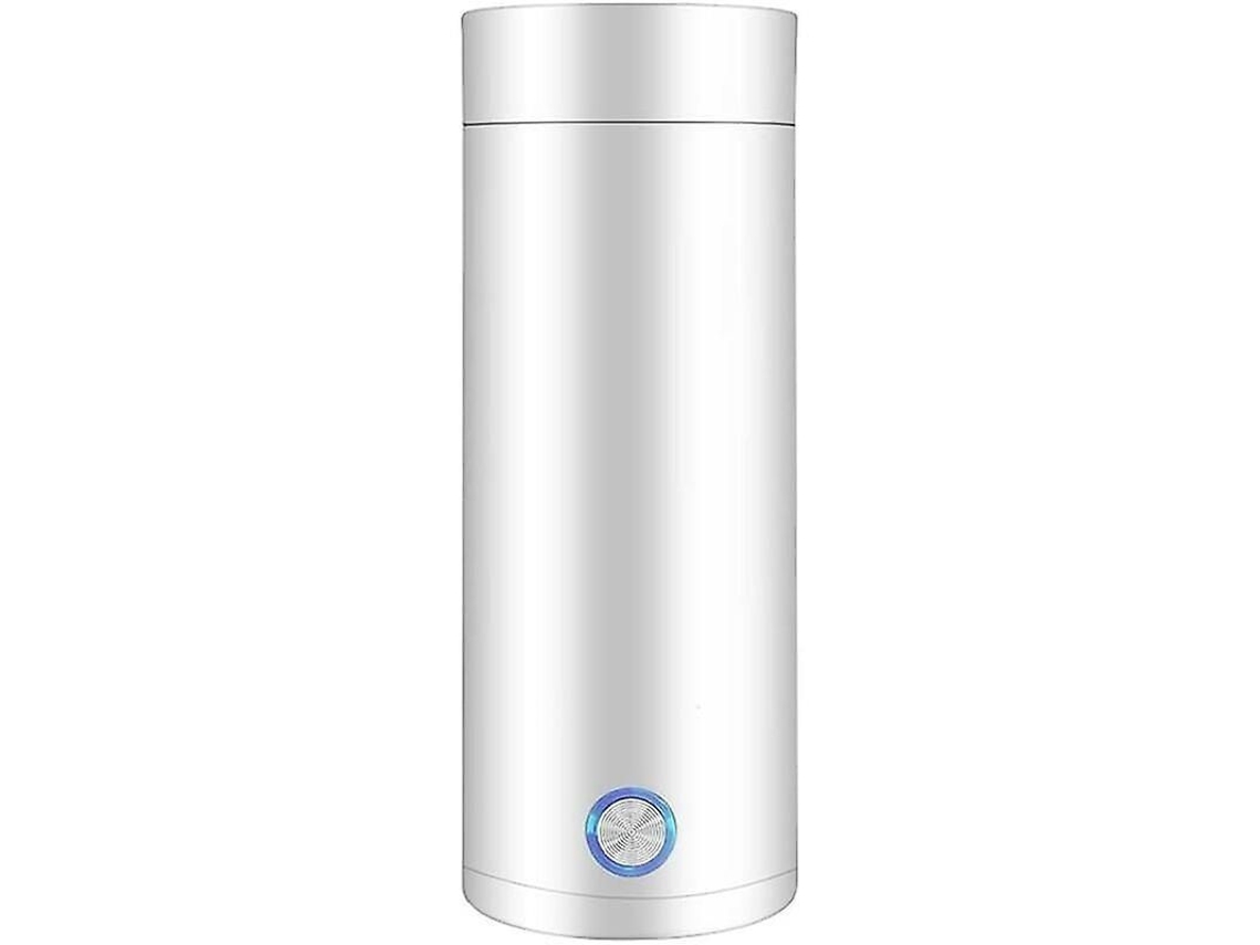 Olla Eléctrica Portátil 400ml Acero Inoxidable 304 Fervor Rápido Auto Apagado Viajes Hogar Blanco