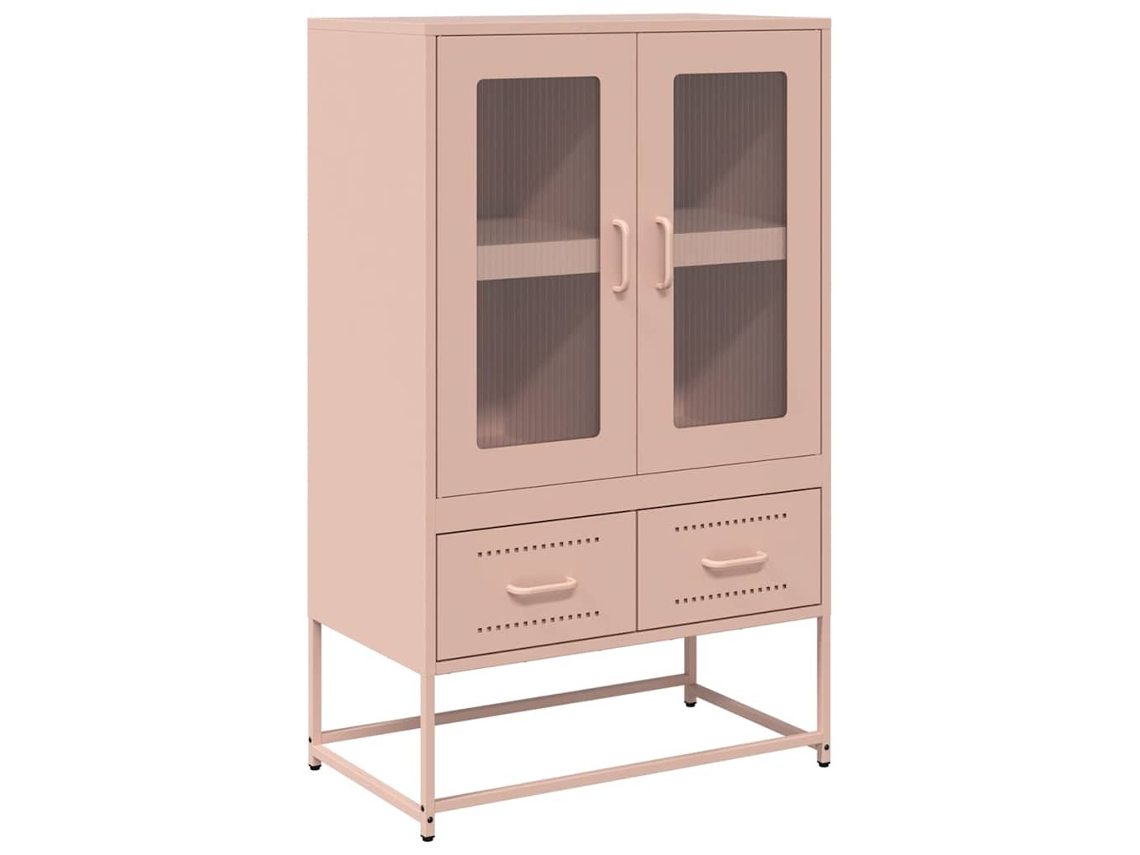 Móvel Alto 68x39x111,5 Cm Aço Rosa MAISON EXCLUSIVE