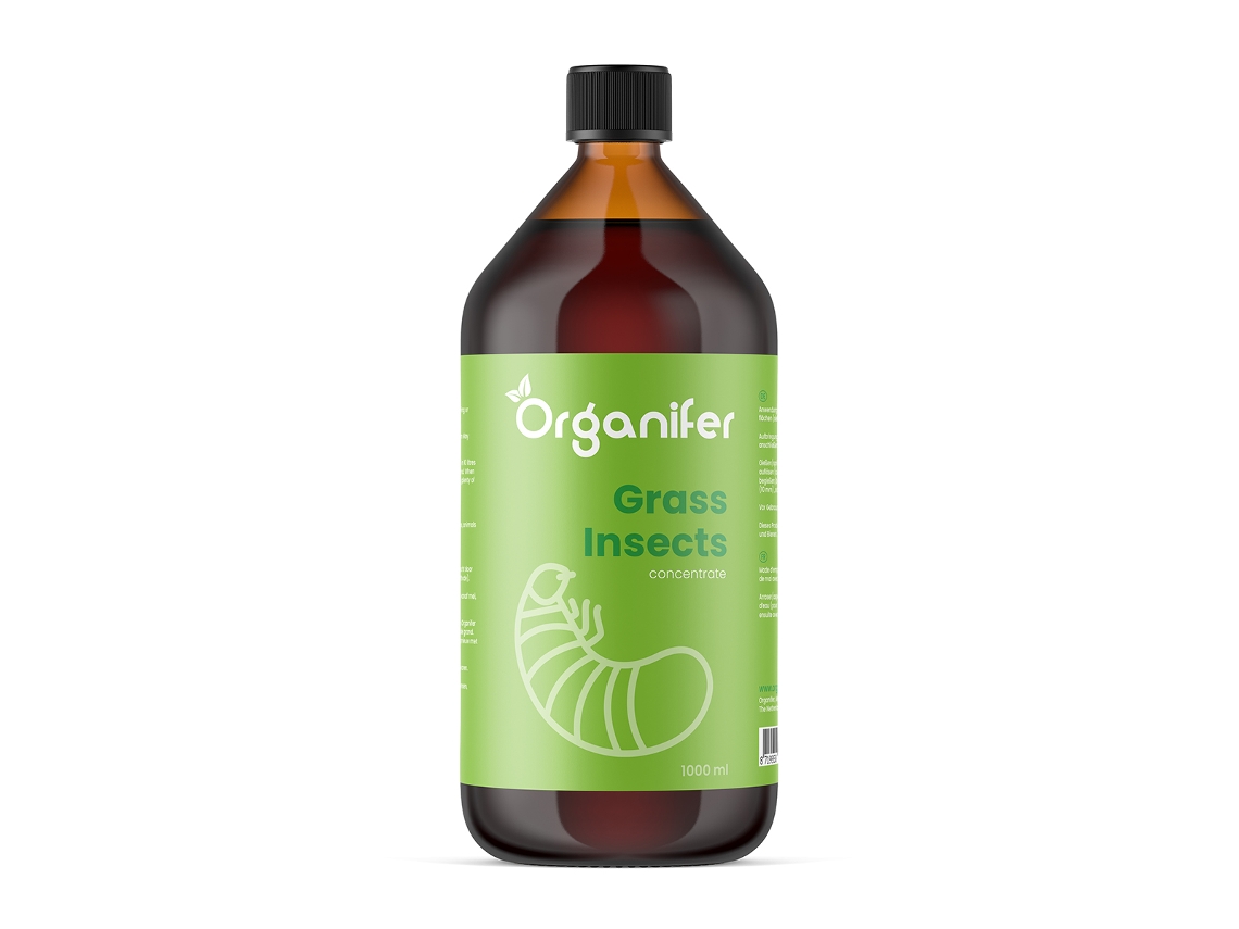 Concentrado para Insetos de Relva - 1000 ml para 250 m2 - Organifer