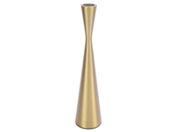 Suporte Para Vela Geométrico Laxiscreed Em Alumínio Ouro Para Decoração Elegante