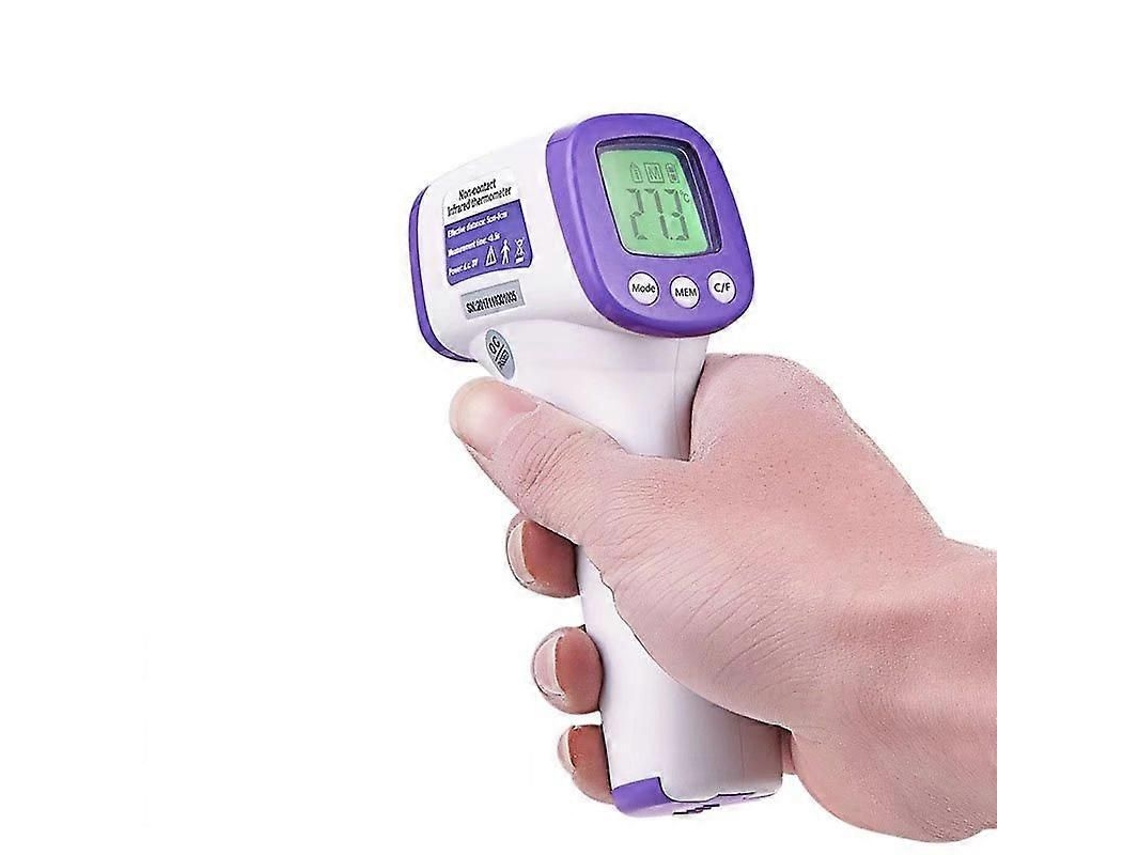 Termômetro de Testa, Médico Testa com Visor Lcd, Sem Contato para Bebês, Crianças e Adultos , Infravermelho Co GOKOCO