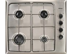 Placa de Gás ORIMA ORP-40-SX 4G (Gás Butano-Propano - 58 cm - Inox)