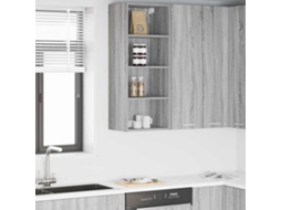 Vidaxl Armário Suspenso Cinza Sonoma 40 X 29,5 X 100 Cm
