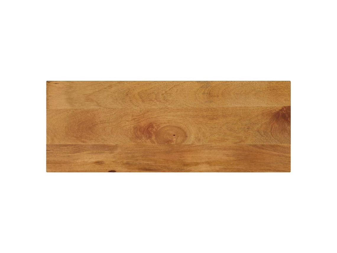 Vidaxl Tampo De Mesa Retangular 70x40x3,8 Cm Mangueira Maciça