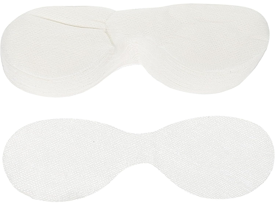 Máscaras Descartáveis De Tecido Branco Para Os Olhos, 600 Unidades, Adequadas Para Cuidados Com Os Olhos.