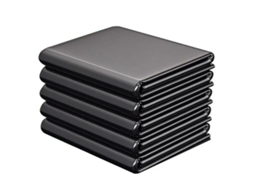 Saco de Lixo Grande Preto 70x80cm Resistente para Casa Escritório Hotel 50pcs