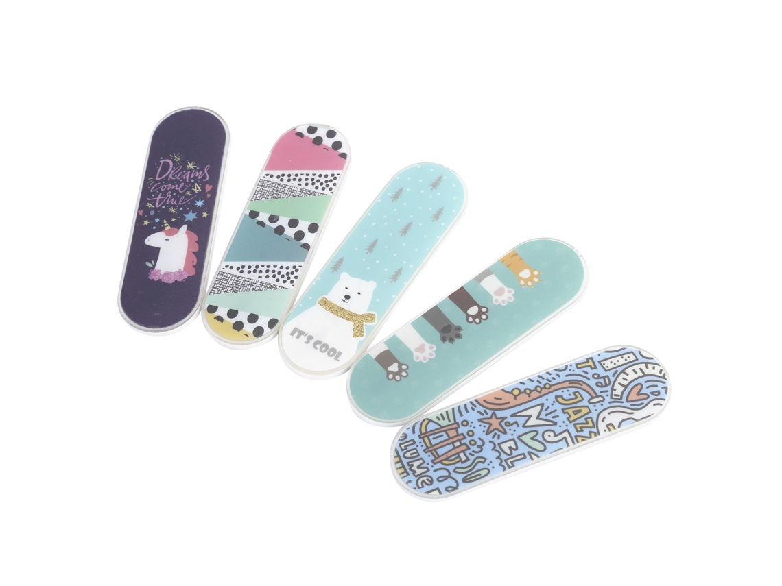 Mali momo Stick 5pcs Apoio Anel de Grip Reutilizável para Celular Ios Android Silicone Multifuncional