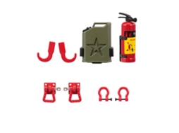 2 Peças Grilletes De Reboque Trailer Hook Trailer Lock Para Carros Rc Crawler 1/10 Traxxas Hsp Redcat Rc4wd Tamiya Axial Scx10 D90 Hpi