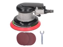 Lijadora Orbital Neumática 10000rpm Com 5 Folhas De Lixa Para Veículos - Ferramenta De Lixamento De Palma