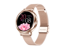 Relógio Inteligente Para Mulher Fitness Tracker Pulseira Bluetooth Com Monitor De Ritmo Cardíaco Pressão Arterial Sono Ip67 Touch Screen