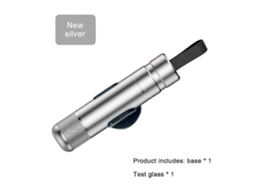Martillo de Seguridad para Automóviles Hammerdex Con Rompeventanas Y Cortacinturones de Alta Calidad Plata