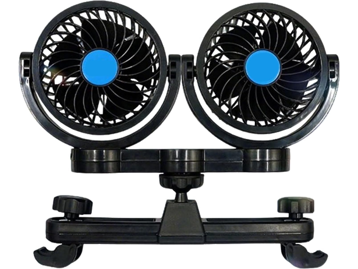 Ventilador Para Carro, Refrigerador Portátil Potente E Ajustável