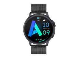 Smartwatch YIZHOOD Te448 Tea Hd de 1.43Inch Mais de 100 Modos Desportivos Ip68 À Prova D'Água Preto