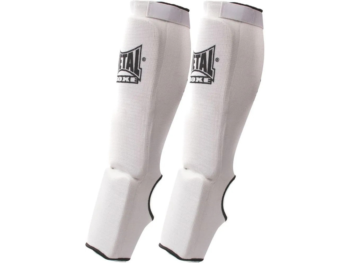Protectores de canela + pé de algodão elástico METAL BOXE