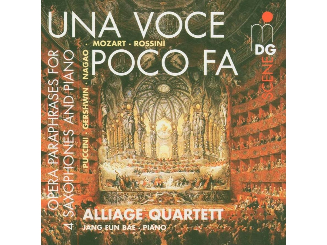 CD Alliage Quartett - Una Voce Poco Fa (1CD)