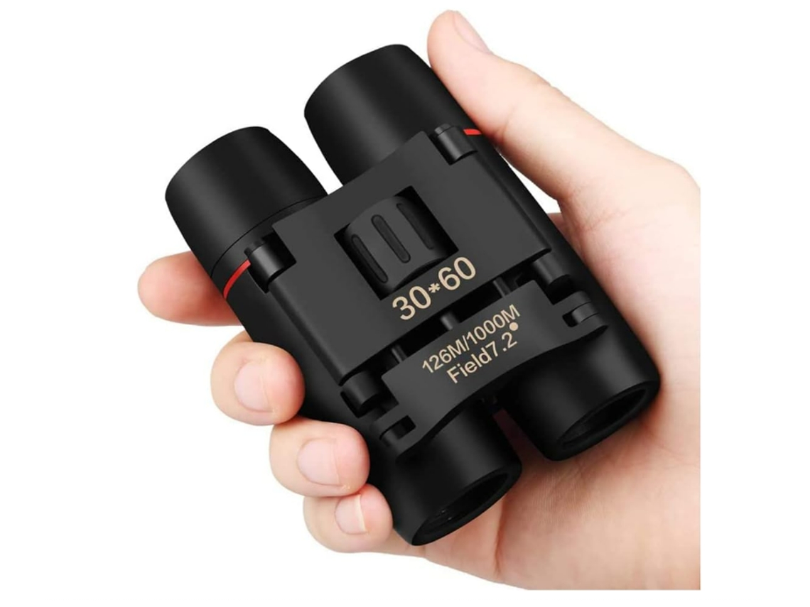 Mini Binóculos Para Adultos, Crianças, Observação De Pássaros, Caminhadas, Vida Selvagem, Caça, Portátil, Tamanho De Bolso, À Prova De Nebli