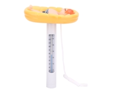 Termômetro Flutuante Fofo para Piscina e Spa com Janela Transparente | S/MARCA