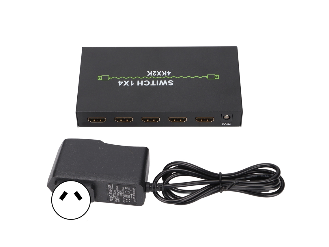 Aetheria divisor High Definition Multimedia Interface 1 para 4 Saídas 4k Hdcp 1.4 Compatível com Ps4 Bluray Appletv