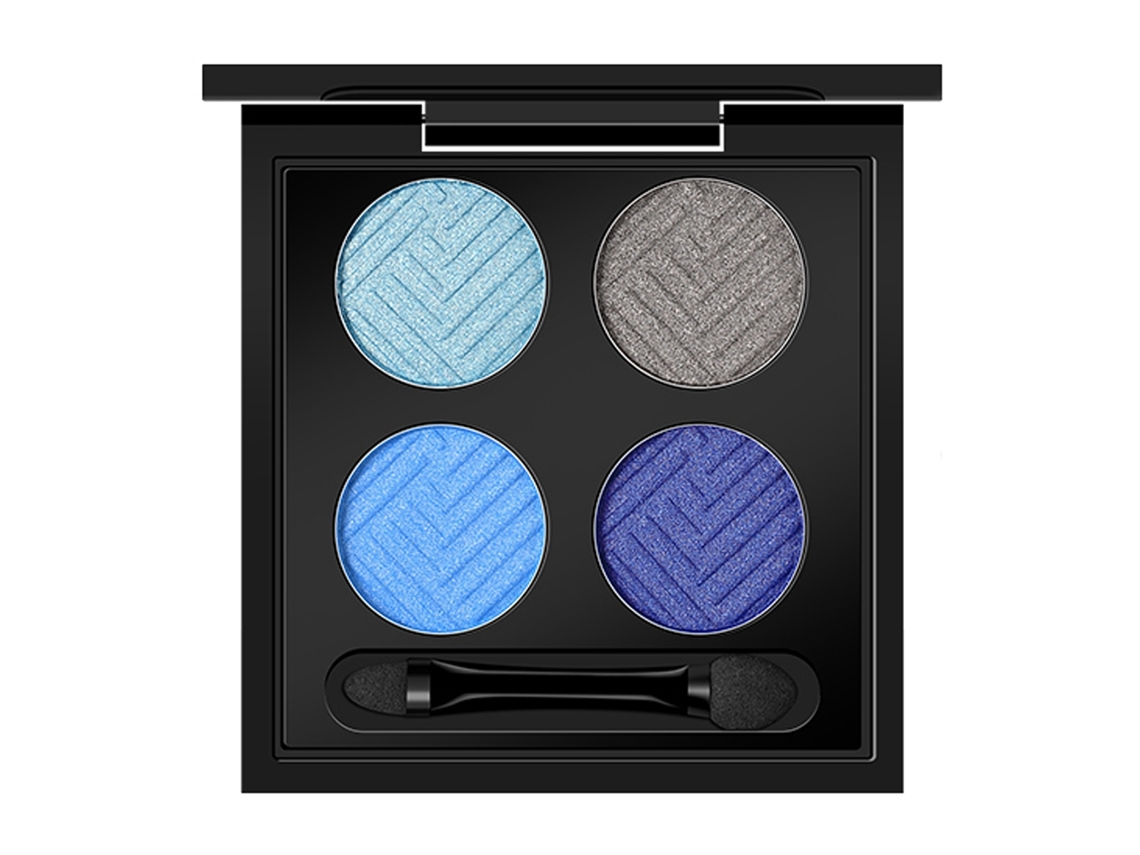 Paleta De Sombras De Olhos De 4 Cores Longa Duração Textura Matte (1)