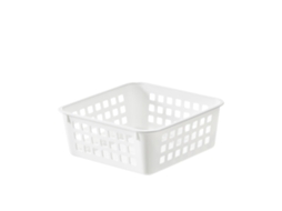 Caixa de Armazenamento SMARTSTORE Basket Recycled 1 1 Litro Branco