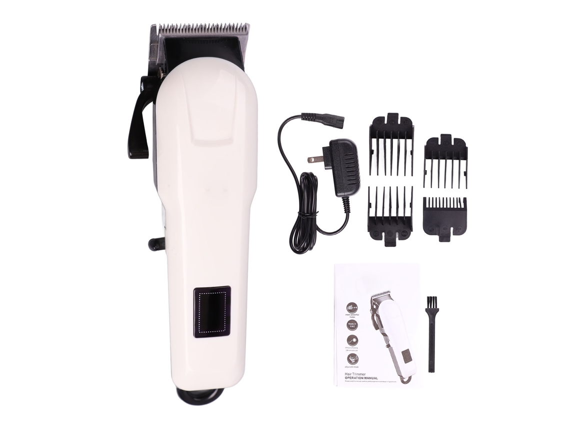 Cortadora De Cabelo Elétrica Com Lcd 100-240v