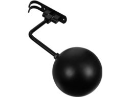 Suporte De Parede Para Fones Ouvido Em Aço Inoxidável Preto, Prateleira Prática E Criativa Para Guardar Fones De Ouvido