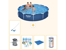 Bestway Piscina Bestway Steel Pro Redonda - 366x76 Cm - 6-peças S22105