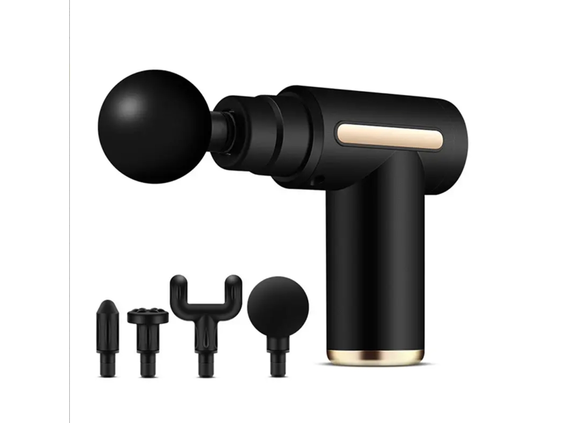 Massageador Elétrico Relaxante Muscular , Abs, Alimentação Cc MDUG (modelo Padrão Preto)