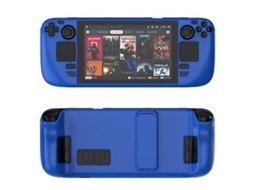 Capa protetora com suporte para Steam Deck, proteção rígida para PCs de nível militar, compatível com Steam Deck BRILVIBERA