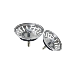 Escorredor De Cozinha, Filtro De Peneira, Aço Inoxidável Para Cozinha E Banheiro, Diâmetro 80mm (pacote Com 2)