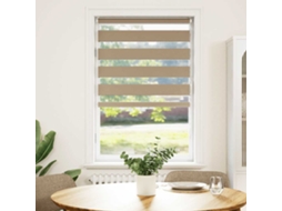 Maison Exclusive - Cortina De Zebra 85x150 Cm Largura Do Tecido 80,9 Cm Poliéster