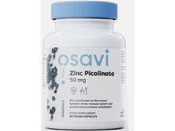 Picolinato de Zinco 50mg 60 Cápsulas Veganas Osavi