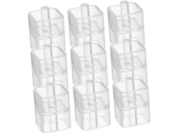 Conjunto de 9 fitas adesivas de PP Betooky compatíveis com acessórios para corte preciso, ideal para mesa e artesanato.