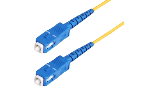 Cabo de fibra óptica simplex sc para sc upc os2 monomodo 100m 9/125?m 40g/100g resistente à curvatura baixa perda de inserção STARTECHCOM