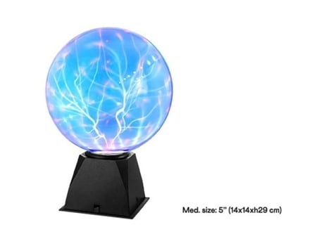 Plasma Ball ITOTAL 14 X 14 X 29 Cm Azul Multicolor