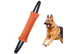 Brinquedo de Reinamento para Cães, Resistentes.para Cabo de Guerra Filhotes Aliviar Dentenção Digitallab Laranja