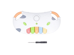 Piano eletrônico educativo multifuncional Bj-keyboard para crianças, 5 teclas com desenhos de animais 10677