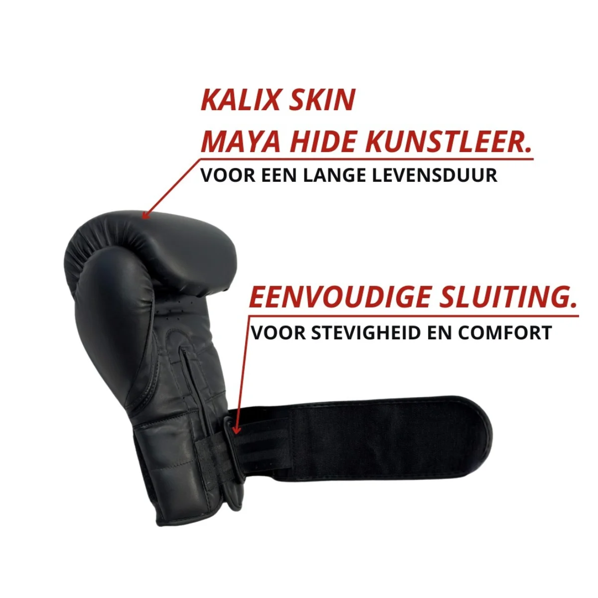 Luvas De Boxe De Couro Sintético 14 Onças Nrg Fitness