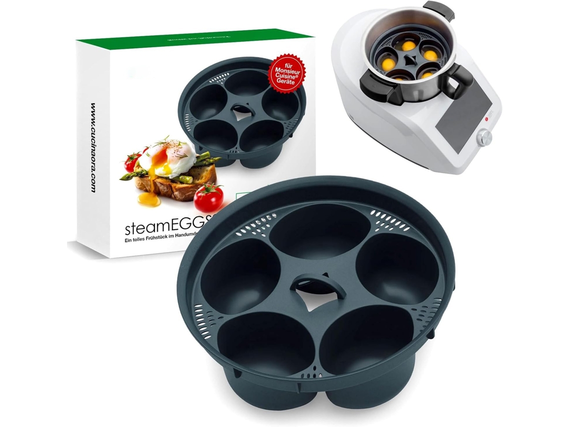 Cozinhador De Ovos Com Cinco Compartimentos, Acessório De Cozinha