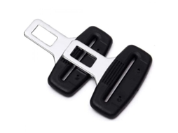 Clip De Cinto De Segurança Universal Para Carros, Fivela Metálica Anti-óxido, 2 Peças, Preto