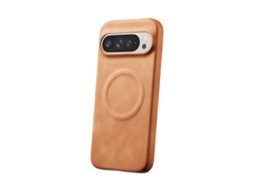 Capa Para Celular Google Com Textura Semelhante À Pele De Carneiro E Sucção Magnamarelo - Pixel 10/10pro