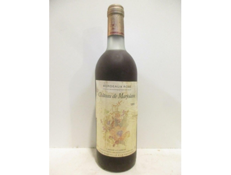 Vinho Rosé CHÂTEAU DE MARJOLAINE 1990 (75 cl - 1 unidade)