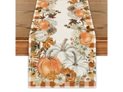 Decoração de Mesa com Folhas de Eucalipto para O Outono Ação de Graças e Festas NEVEANCE