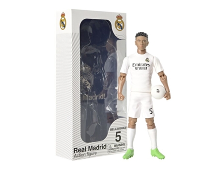 Boneco De Ação Bellingham Do Real Madrid 20cm Banbo Toys