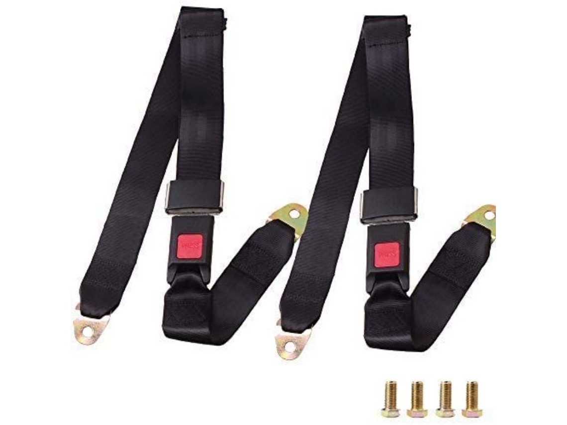 Conjunto de 2 Cintos de Segurança Universais de 120 Cm ZYBLSSBB